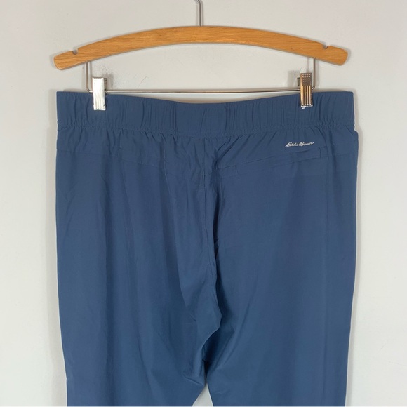 Bundle of 2 Eddie Bauer Ankle Athletic Pants Green Navy Blue Size Large - Picture 7 of 16